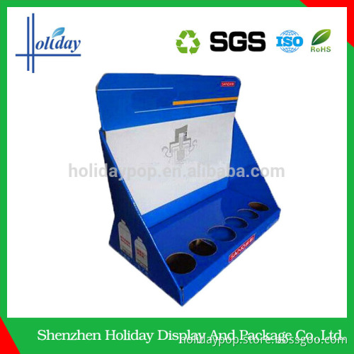 designer of paper displays cardboard counter display for book